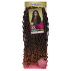 Cabelo Duda Ser Mulher Faux Locs Goddess Curl Para Crochet Braid 65cm 320 Gramas