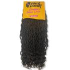 Cabelo Goddess Faux Locs 300g - Black Beauty