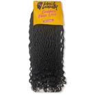 Cabelo Goddess Faux Locs 300g - Black Beauty