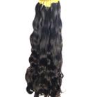 Cabelo Humano Liso Ondulado Natural 60/65cm 200 Gr Virgem Ponta Cheia