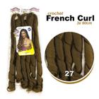 Cabelo Jumbo French Curl Braids Ondulado African Beauty 60 Cm