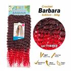 Cabelo Modelo Barbara 80Cm No Crochet Cacheado Fibra Orgânica