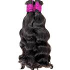 Cabelo Ondulado Limpo Humano Natural 40/45cm 100 Gr Virgem Pontas cheias. Alongamento Mega Hair