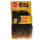 Cabelo Orgânico Bio Vegetal Cacheado Crochet Braids 60cm Agata 300g Black Beauty - Black Beauty Brai