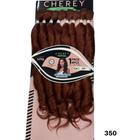 Cabelo Orgânico Cherey Para Entrelace Ondulado Longo 80cm