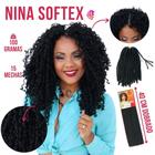 Cabelo Sintético Cacheado Nina Softex Para Crochet Braids -Diversas Cores