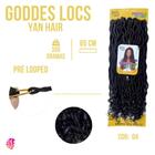 Cabelo Goddess Faux Locs Twist Torcido 300 Gramas Crochet Braid - yan hair  - Aplique de Cabelo - Magazine Luiza