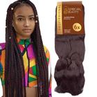 Cabelo Super Jumbo Jumbão African Beauty Tranças Box + Anéis