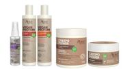 Cabelos Crespos Brilhantes e Saudáveis com o Kit Crespo Power e Vegan Protein Apse 100% Vegano