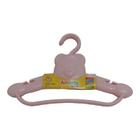 Cabide para Roupa infantil roupa de bebê Urso Adoleta Bebe com 2 peças Rosa Claro
