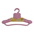 Cabide para roupa infantil roupa de bebê Urso Adoleta Bebe com 2 peças Rosa Escuro