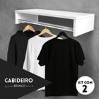 Cabideiro Organizador De guarda-roupa Multifuncional Praticidade e Estilo - KELAN