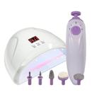 Cabine Secadora De Unha Led UV + Lixadeira Elétrica Nail