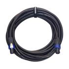 Cabo 05 Metros Conector Macho Speakon Spk 4p 05 425 Wireconex F108