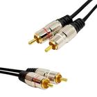 Cabo 2 RCA Macho x 2 RCA Macho Profissional 10,0 Metros - STAR CABLE