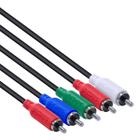 Cabo 5 Rca Macho Para 5 Rca Macho Video Componente 2 Metros