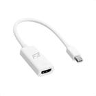 Cabo Adaptador Conversor Displayport JC-CB-DMI Para HDMI Fêmea 18Cm Branco 6972147640743 - F3