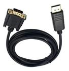 Cabo Adaptador Conversor Displayport Para Vga Vídeo Pc Note