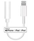 Cabo Adaptador De Audio P2 Para iPhone 7/8/x/xs/max Cor Branco