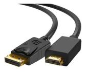 Cabo Adaptador Displayport Para Hdmi 4k Dp Hdmi 1m 1 Metro