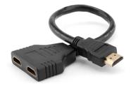 Cabo Adaptador Duplicador Hdmi 1 Entrada 2 Saídas Splitter