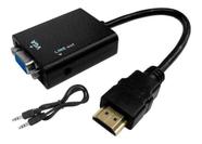 Cabo Adaptador Hdmi Macho Para Vga Fêmea