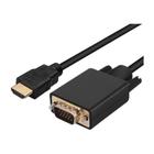 Cabo Adaptador HDMI x VGA Com Chip Conversor 1,80 Metros