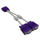 Cabo Adaptador HLD 1 VGA para 2 Saidas VGA Femeas