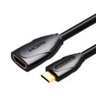 Cabo Adaptador Mini HDMI Macho Para HDMI Femea 1m Vention