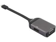 Cabo Adaptador USB-C para VGA e HDMI UCA09 - Geonav