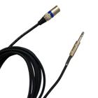 Cabo Audio P10 Macho XLR Mesa Som Profissional 05m Mic Pro - Kalifa