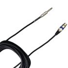 Cabo Audio P10 Macho XLR Mesa Som Profissional 10m Stereo - Kalifa