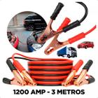 Cabo Auxiliar Bateria Automotivo 3 Metros 1200AMP - CORREIA