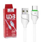 Cabo Carregador Compatível com Samsung Galaxy A31 Cabo USB Tipo C