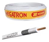 Cabo coaxial cabo Rg6 cftv 67% 100M Anatel - Megatron