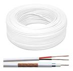 Cabo Coaxial Condutti 4Mm Bipolar 80% Dupla Blindagem 100M