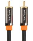 Cabo coaxial de áudio digital FosPower RCA de 3 pés macho para macho