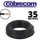 Cabo Com Bitola 4,0mm Com 35 Metros Preto Para Energia - cobrecom