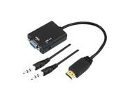 Cabo Conversor Adaptador de HDMI x VGA ( HDMI do computador para Tela VGA )