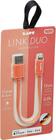 Cabo coral lightning usb link duo - Laut International Limited