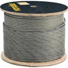 Cabo de aço af 1/2" alma de fibra 6x19s galvanizado com 100 metros - Vonder