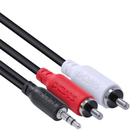 Cabo de áudio 2 rca macho para p2 3.5mm 2 metros - pcyes