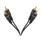 Cabo De Audio Gold Evus 2 Rca + 2 Rca Macho Standard C-019 5.0M