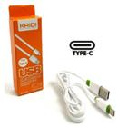 Cabo de Carga Kaidi (KD-TC30 USB - Tipo-C)