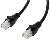 Cabo de conexão Ethernet Amazon Basics RJ45 Cat 6 3m preto