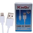 Cabo De Dados E Carregamento Kingo Usb Lightning