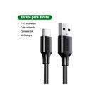 Cabo De Dados Ugreen Us287 Usb 2.0 P Usb Tipo C 1m Preto