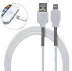 Cabo de Dados USB para Ios Turbo Lightning 3.1A Carga Rápida Reforçado 2 metros - IT BLUE