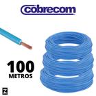 cabo de energia unipolar para instalação interna 2,5mm azul 100 metros