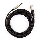 Cabo de Microfone P10 Mono Para XLR Macho Amphenol - 50 cm